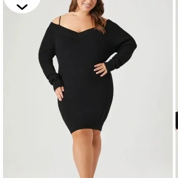 Dresses | Plus Size Sweater Dress Nwt | Poshmark